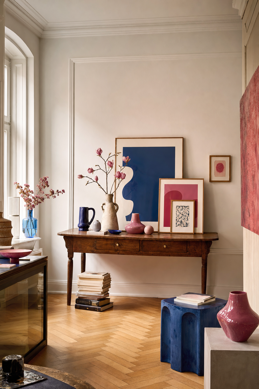 Kuratierte Kunstobjekte, Editionen und Kunstbücher im Kunstgeschäft von 20blue.arts, Kolonnadenstraße Leipzig