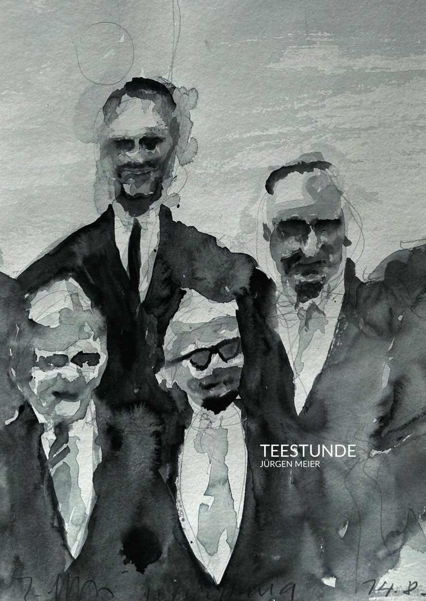 Titelseite des Katalogs TEESTUNDE von Jürgen Meier